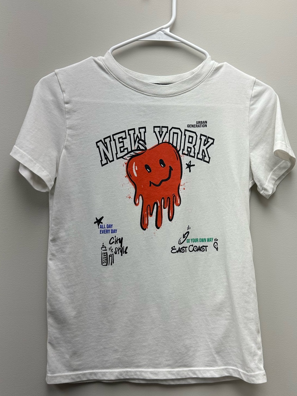 Epic Threads Kids "New York" Graphic Tee with Red Melt Heart